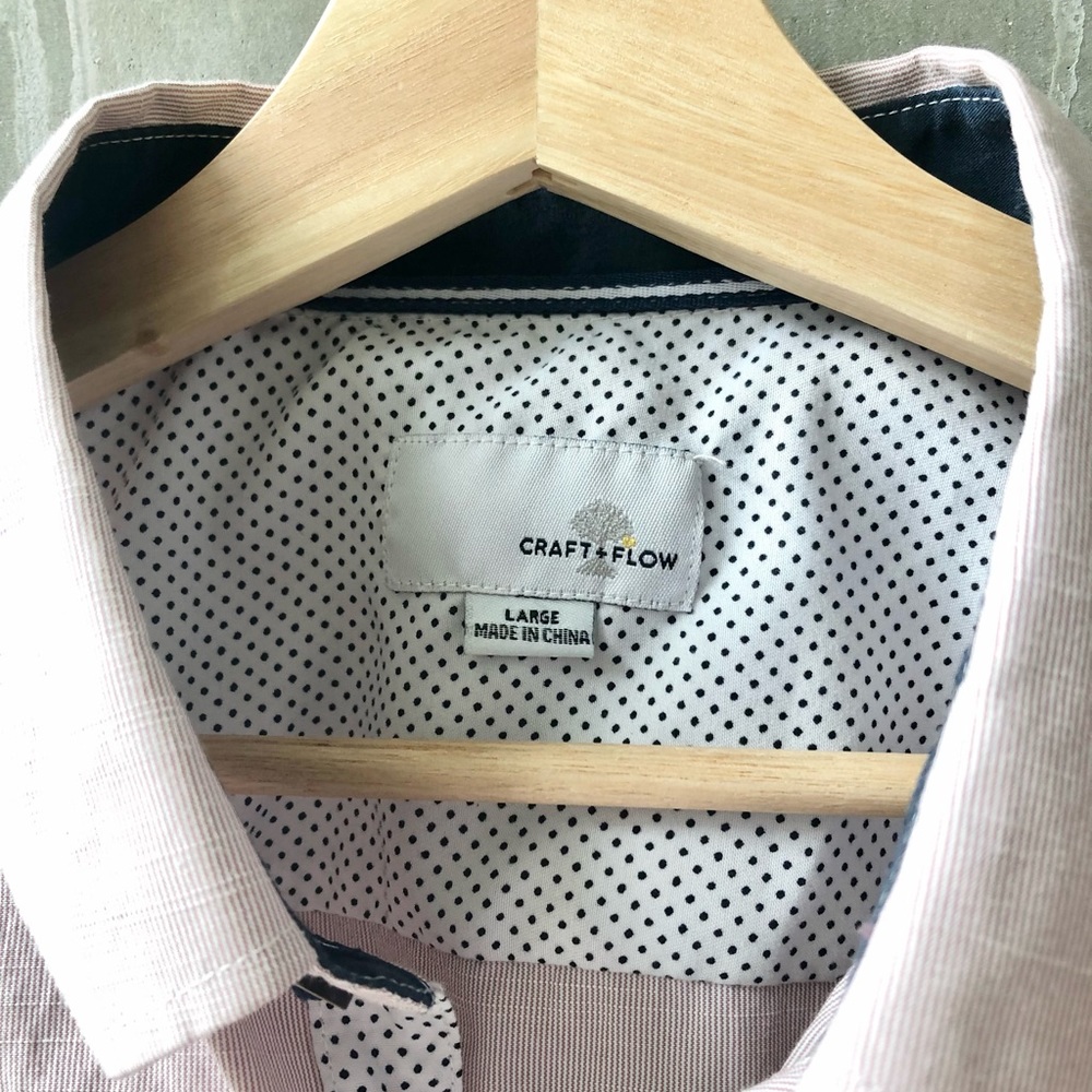 Craft+Flow Men’s Dress Shirt - Picture 4 of 5